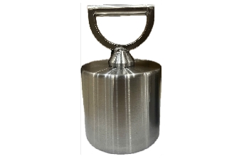 Quả cân chuẩn Inox dạng trụ ống có tay cầm ngang dạng dương ( cao lên trên)
-Đạt cấp chính xác tùy chọn: M2, M1, F2, F1
-Mức cân: 100g cho đến 1000kg
-Thiết kế dạng trụ đứng, có tay cầm ngang cáo lên trên dùng để xách hoặc móc
-Có thể đặt hàng hộp chứa quả bằng nhôm hoặc nhựa kèm theo ( mua rời)
-Quả chuẩn được làm bằng vật liệu Inox 304